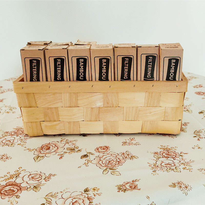 Produtos simples vendidos cesta de embalagem de chip de madeira